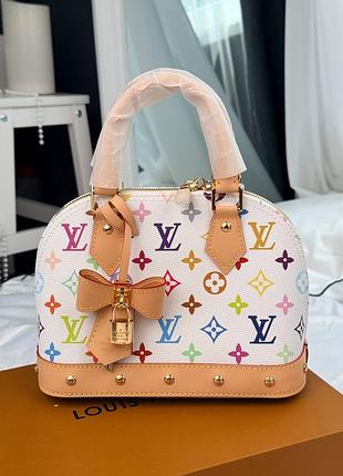 Женская сумка премиум alma bb monogram multicolore murakami