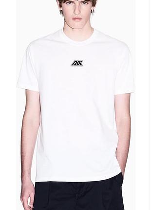 Нова футболка armani exchange розмір xl - xxl small center logo