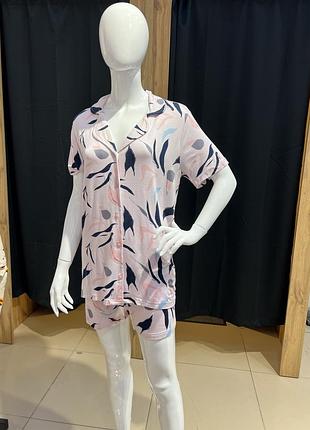Піжама жіноча віскозна , m-2xl , виробник туреччина