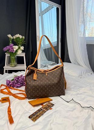 Женская сумка премиум carryallmm monogram canvas шоппер
