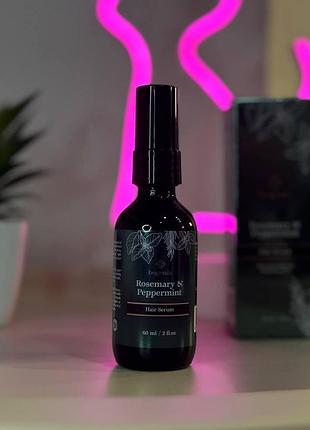 Сироватка для волосся rosemary & peppermint bogenia 60 мл