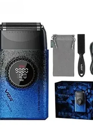 Тримет для волосся шейвер hair clippers v-377 and v-377 blue