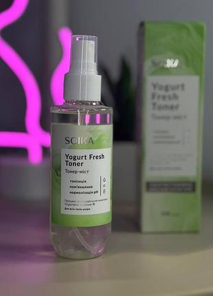 Тонер - міст для обличчя yogurt fresh toner soika 150 мл