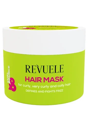 Маска для кучерявых волос revuele curl & bounce 300 мл