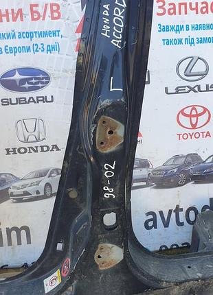 Стійка центральна з порогом ліва чорна 04645s1ag00zz honda accord 6 cg 1997-2002