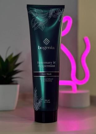 Маска для волос rosemary peppermint bogenia 300 мл
