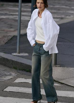 Прямі джинси від zara, 36р, оригінал