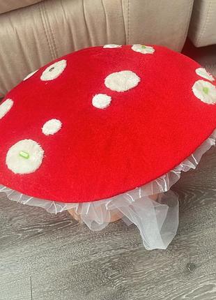 Шапка до карнавального костюму мухомора мухомор гриб