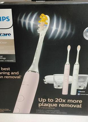 Электрическая зубная щетка philips sonicare diamondclean 9000 hx9911