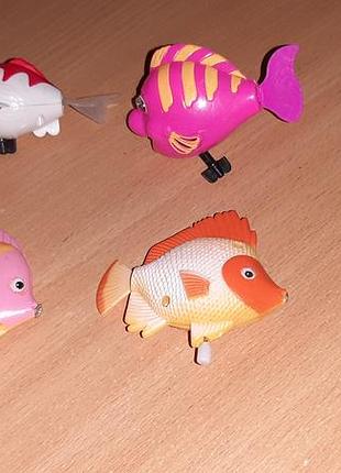 Игрушки металлические морские животные рыбки уценка!