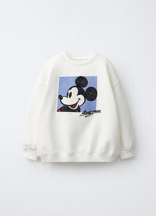 Світшот нова колекція mickie mouse zara 98р оригінал