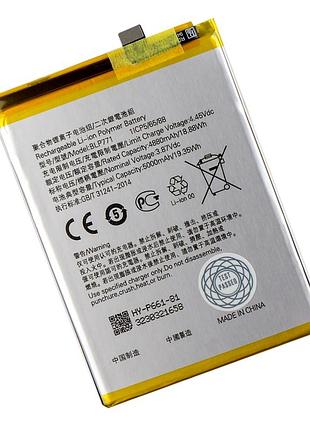 Аккумулятор литий-полимерный blp771 для realme 6i c3 narzo 10 4820 mah защита от перезаряда и переразряда black