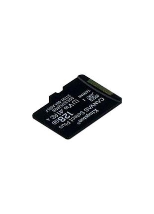 Карта памяти kingston canvas select plus gen3 microsdxc 128gb uhs-i высокая скорость защиты от воды и температуры черный