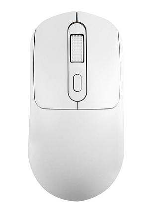 Бездротова миша twolf x8 2.4g bluetooth ергономічна з точним відстеженням для пк і ноутбуків біла