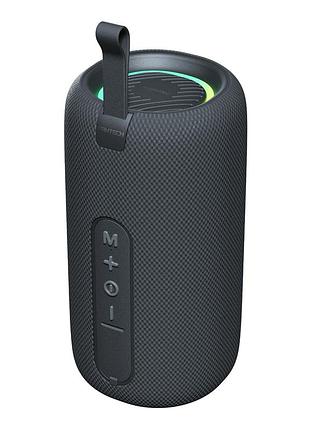 Портативная колонка fantech bs158 nerabox с rgb подсветкой и защитой ipx4 черная для активного отдыха black