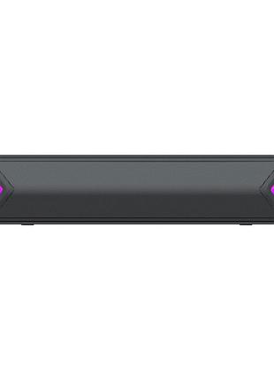 Компьютерная колонка-саундбар fantech bs160 groove bar bluetooth 5.4 с rgb подсветкой и aux black