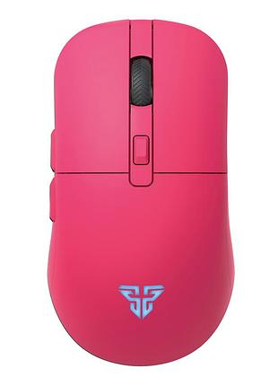 Бездротова ігрова миша fantech wg9rd kanata оптичний сенсор до 12000dpi ергономічна рожева