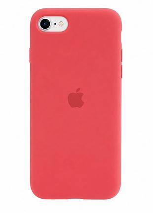 Чехол силиконовый silicone case full size для iphone 7 8 se2 с защитой от падений camel. mc-10530