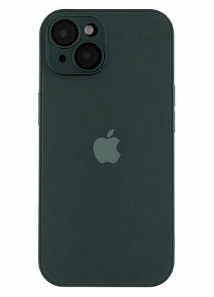 Чохол ag-glass matte накладка ударостійка з magsafe для iphone 15 захист камери cangling green mc-11288
