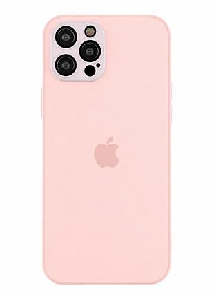 Чехол ag-glass matte для iphone 15 pro с magsafe защитный противоударный pink mc-11379