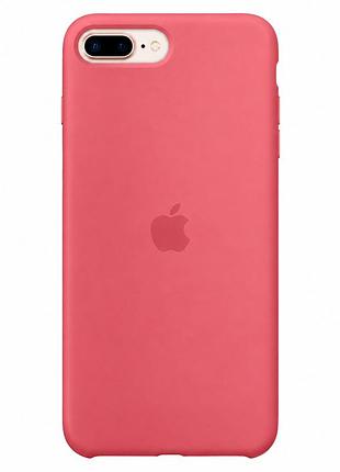 Чохол силіконовий silicone case full size для iphone 7 plus 8 plus з мікрофіброю всередині захисний camel. mc-10507