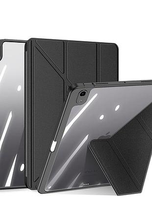 Чехол-книжка dux ducis magi series для ipad air 11" 2026 2025 2024 10.9" 2020 2022 защита от ударов black mc-10408