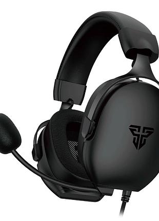 Ігрові навушники fantech mh92 carbon з мікрофоном і шумоізоляцією для пк і консолей чорні