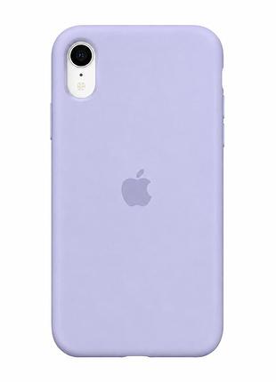 Чохол силіконовий протиударний із мікрофіброю для iphone xr захист від падінь elegant purple mc-10437