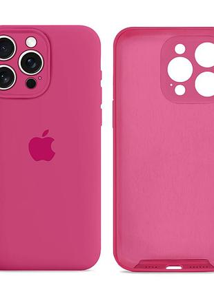 Чехол silicone case full size с микрофиброй для iphone 13 pro защита от ударов dragon fruit mc-11353
