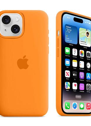 Чехол silicone case с magsafe для iphone 13 защитный с микрофиброй внутри marigold mc-10818