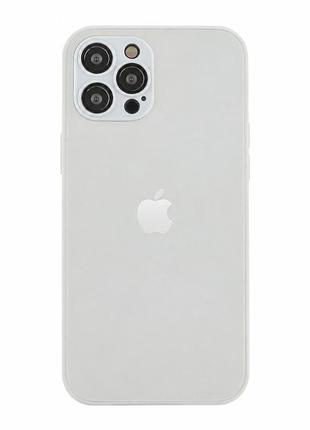 Чохол ag-glass matte захисний з magsafe для iphone 15 pro ударостійкий із захистом камери pearly white mc-11279