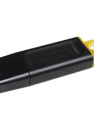 Usb flash drive kingston dt exodia 128gb usb 3.2 gen 1 компактный черный желтый