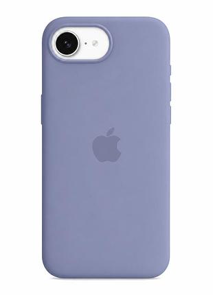 Чохол silicone case full size для iphone 17e 16e силіконовий із захистом камери колір 28.lavender grey mc-11879