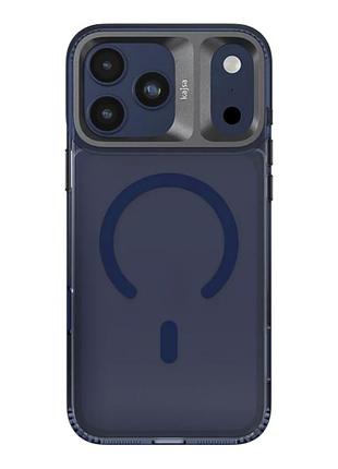 Чохол kajsa trans-shield з magsafe для iphone 17 pro max tpu протиударний blue b-ring mc-12340