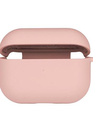 Чехол силиконовый с микрофиброй для airpods pro 2 защитный удобный минималистичный pink mc-10347