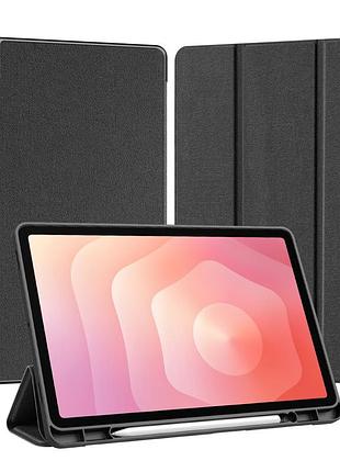 Чехол dux ducis domo для samsung galaxy tab s11 с подставкой и защитой от ударов черный mc-10402