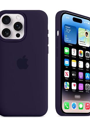 Чохол силіконовий з magsafe для iphone 12 12 pro захист камери амфітритовий mc-10646