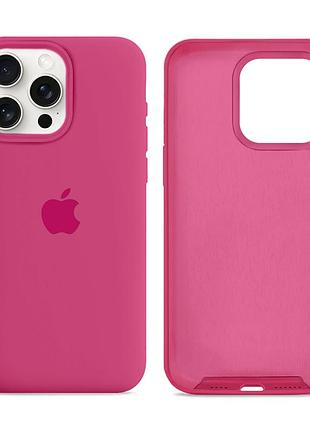 Чехол silicone case full size для iphone 13 pro max с микрофиброй внутри защитный dragon fruit mc-10722