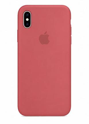 Чехол силиконовый противоударный для iphone xs max с микрофиброй внутри защитный 25.camelia mc-10542