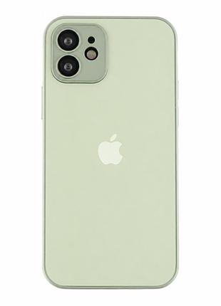 Чехол ag-glass matte накладка ударостойкая с magsafe для iphone 12 защита камеры осенний лист желтый mc-11299