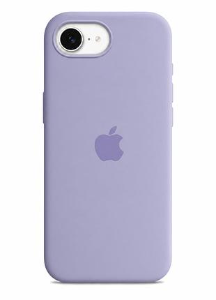 Чохол силіконовий silicone case full size для iphone 17e 16e із захистом камери фіолетовий 83.lilac purple mc-11895