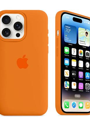 Чехол силиконовый silicone case с magsafe для iphone 12 pro max защита камеры kumquat mc-10931