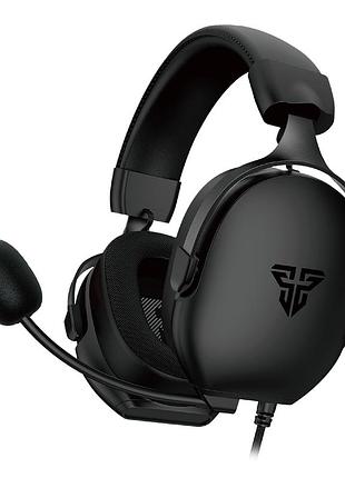 Ігрові навушники fantech hg30 з віртуальним 7.1 об'ємним звуком м'які амбушури чорні