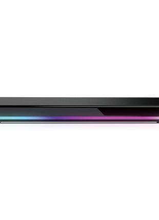Компьютерная колонка-саундбар fantech bs162 groove bar pro bluetooth с rgb-подсветкой мощность 10w черная