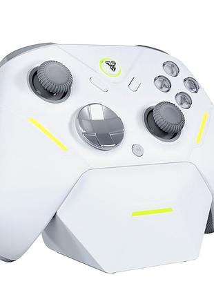 Бездротовий геймпад fantech wgp18 zenith pro з rgb led-підсвіткою і програмованими макросами білий