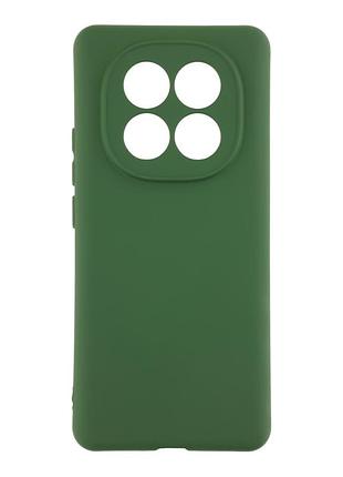 Чехол силиконовый silicone cover full camera для xiaomi redmi note 15 4g 5g с микрофиброй защитный 71.dark green mc-12330