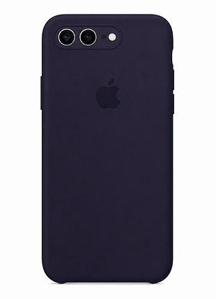 Чехол силиконовый silicone case square full camera для iphone 7 plus 8 plus с защитой камеры цвет 78.amethyst mc-11273