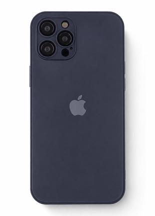 Чохол ag-glass matte протиударний з magsafe для iphone 12 pro захист камери graphite black mc-11297