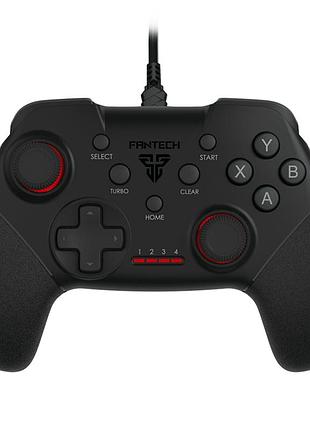 Геймпад-контролер fantech gp13 shooter ii usb з подвійною вібровіддачею й ергономічним дизайном чорний