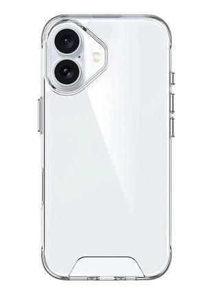 Чохол tpu space case прозорий для iphone 17 захист камери легкий і тонкий transparent mc-12247